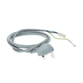 Washing Machine Mains Power Cable - 2m - 3 Core - 1mm