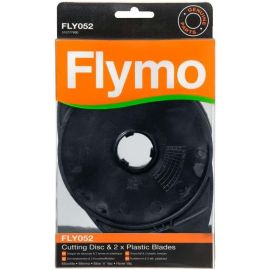 Flymo Lawnmower Cutting Disc - FLY052 - Includes 2 Plastic Blades - Microlite, MiniMo