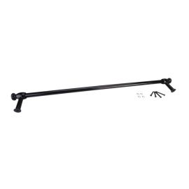 Bosch Neff Siemens Universal Cooker Door Handle - Cut To Size - Black - Maximum Length 60cm With Ends - Towel Rail Type