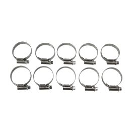 Bosch Neff Siemens Universal Washing Machine & Dishwasher Hose Clamp (Pack of 10) - 25 - 40mm