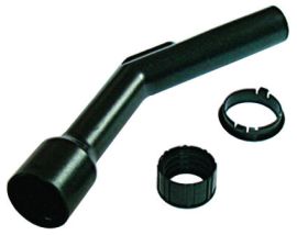 Vacuum Cleaner Bent End Plastic 35mm