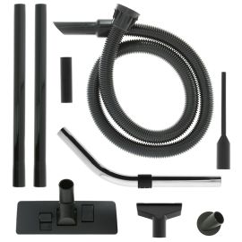Vacuum Cleaner Hose & Attachment Tool Kit - 1.8m (Plastic Extension Tubes) - Comaptible With Numatic Henry, Hetty, James, David, Harry, Basil Models