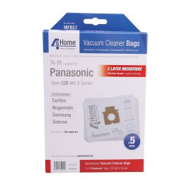 Panasonic Vacuum Cleaner Microfibre Bag - 2CER (Pack of 5)