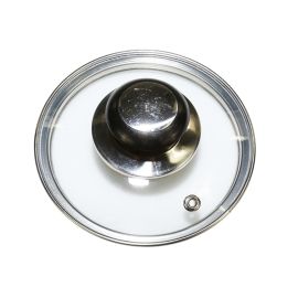 Qualtex Saucepan Glass Lid with Steam Vent - 12cm Lid