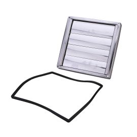 Vent Adaptor Grid Stainless Steel 125mm