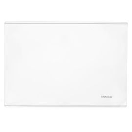 Beko Fridge Freezer Glass Shelf - Upper - 430mm x 300mm