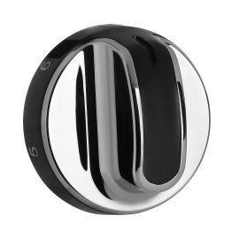 Belling New World Stoves Cooker Control Knob - Black/Chrome