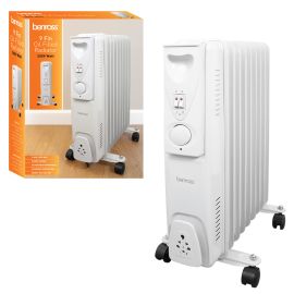 Benross Oil Filled Radiator - 9 Fin - 2000W