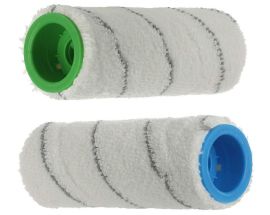 Karcher FC3 FC5 Vacuum Cleaner Hard Floor Cleaner Mircofibre Roller Set - 20550070 (Pack of 2)