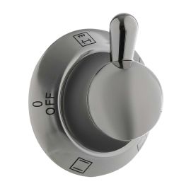 Britannia Cooker Oven Control Knob - 4 Function - Chrome