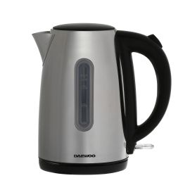 Daewoo Kensington Jug Kettle - 1.7 Litre - 3kW - Polished Stainless Steel