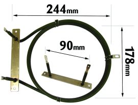 Cooker Fan Oven Element - 2500W