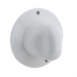 Ariston Cooker Burner Control Knob - White