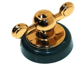 Cooker Control Knob - Green/Gold