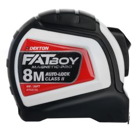 Dekton FatBoy Magnetic Tape Measure - 8m