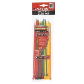 Dekton High Vis Cable Ties (Pack of 50)