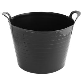 Jegs 40 Litre Flexi Tub Black