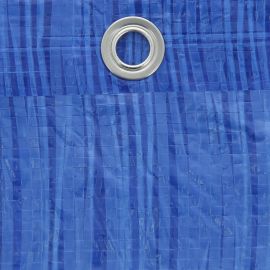 Jegs Blue Tarpaulin - 6ft x 4ft - Heavy Duty Reinforced