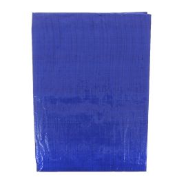 Jegs Blue Tarpaulin - 6ft x 8ft - Heavy Duty Reinforced