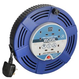 Jegs 4 Gang 13 Amp 12 Metre Extension Reel