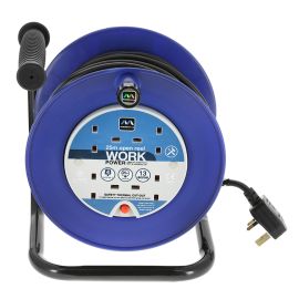 Jegs 4 Gang 13 Amp 25 Metre Extension Reel
