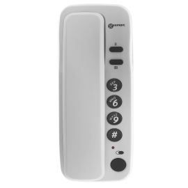 Geemarc Marbella Telephone - Pearl White - 2 Piece