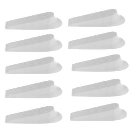 Jegs PVC White Door Wedges (Pack of 10)