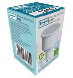 Crompton Therm Plastic Led Long Barrel GU10 3.5W C