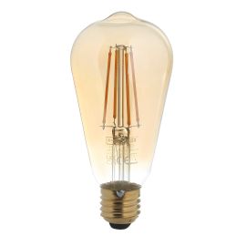 Crompton 7.5W Led Filament ES St64 Antique Bronze