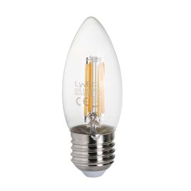 **4605**|LYVECO 4W ES LED FILAMENT CANDLE WARM WHITE