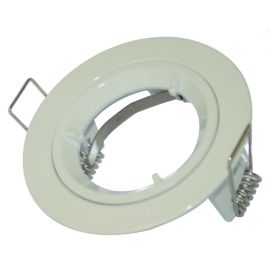 Jegs GU10 Die Cast Twist And Lock Fixed Downlight White