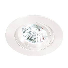 Jegs GU10 Die Cast Twist And Lock Tilt Downlight White