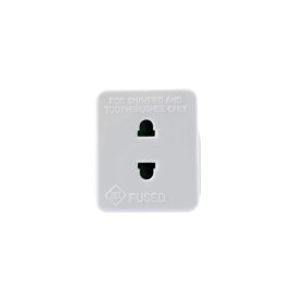 Jegs 13A Shaver Adaptor Fused 1A