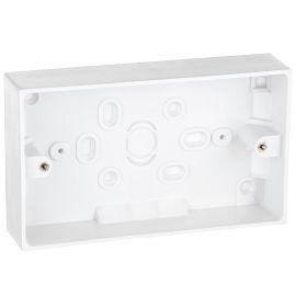 Jegs Double Socket Pattress - 32mm