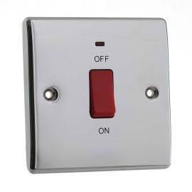 Nexus 45A Dp Switch And Neon Polished Chrome