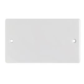 Nexus 2 Gang Socket Blanking Plate
