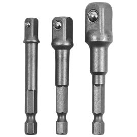 Amtech 3 Piece Extra Long Socket Adaptor