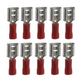 Jegs Pk10 Push On Female 1.5mm Red