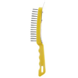 Jegs 4 Row Wire Brush With Scraper