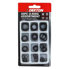 Dekton 50Pc O - Ring Assortment White Case