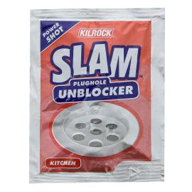Kilrock Slam Kitchen Plughole Unblocker - 60g Sachet