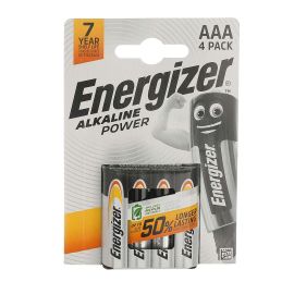 Panasonic Pro Power Alkaline Batteries - Pack of 4 - AAA - Box of 12 cards of 4