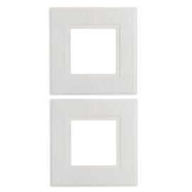 Jegs Finger Plates - White (Pack of 2)