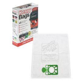 Numatic (Henry) Vacuum Cleaner Microfibre Bag - NVM1CH (Pack of 5)