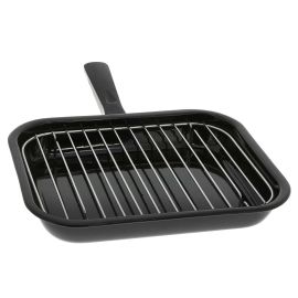 Beko Universal Cooker Grill Pan - Suitable for Camp Stoves - Dimensions 280 x 230 x 40mm