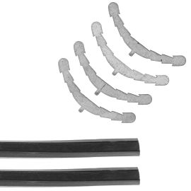 Bosch Neff Siemens Cooker Oven Door Seal 4 Sided Rounded Corners - 1 Piece - 2m