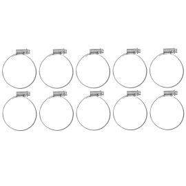 Bosch Neff Siemens Universal Washing Machine & Dishwasher Hose Clamp (Pack of 10) - 40mm - 60mm