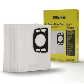 Karcher Vacuum Cleaner Microfibre Bags - 28633140 (Pack of 5)