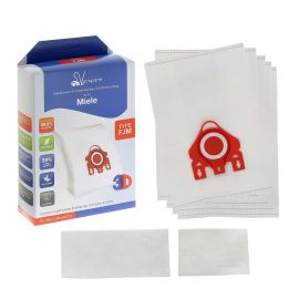 PartsCentre Microfibre Bag - FJM (Pack of 5) - Compatible With Miele Vacuum Cleaners