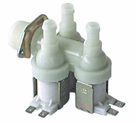 Universal Washing Machine Valve - Triple - 90 Degree